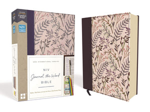 NIV JOURNAL THE WORD BIBLE, CLOTH OVER BOARD, PINK FLORAL