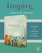 Load image into Gallery viewer, Inspire Bible Large Print NLT Leatherlike
