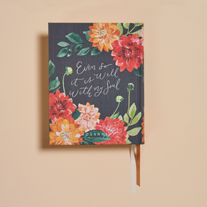 CSB Notetaking Bible, Hosanna Revival Edition, Dahlias