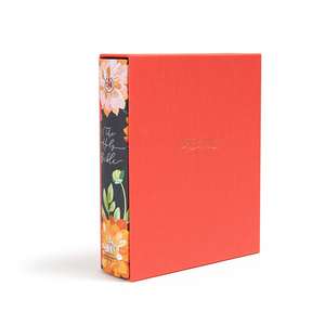 CSB Notetaking Bible, Hosanna Revival Edition, Dahlias