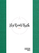 Load image into Gallery viewer, CSB She Reads Truth Bible, Emerald Cloth over Board (Limited Edition)
