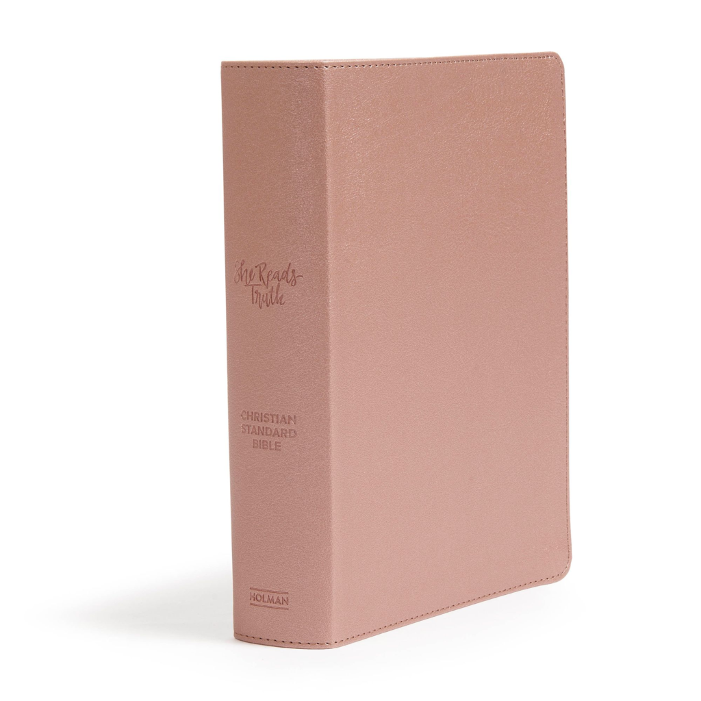 CSB She Reads Truth Bible, Rose Gold LeatherTouch, Indexed
