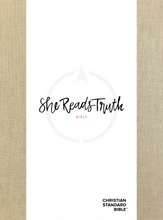 Load image into Gallery viewer, CSB She Reads Truth Bible, Sand Cloth over Board
