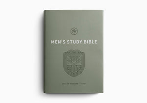 ESV Men's Study Bible Gray Hardcover