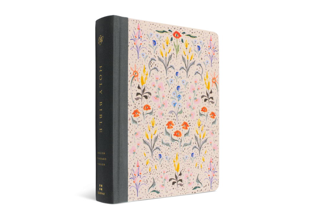 ESV Single Column Journaling Bible®, Artist Series Cloth over Board, Lulie Wallace, In Bloom