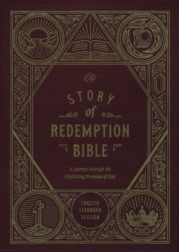 ESV Story of Redemption Bible: A Journey through the Unfolding Promises of God (TruTone, Brown)