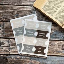 Load image into Gallery viewer, Bible Tabs - Craft for Christ - Have Faith - Pealable sticker for Journaling Medium and Small Bibles
