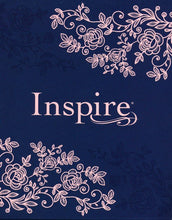 Load image into Gallery viewer, Inspire Bible NLT Leatherlike Hardcover, Navy
