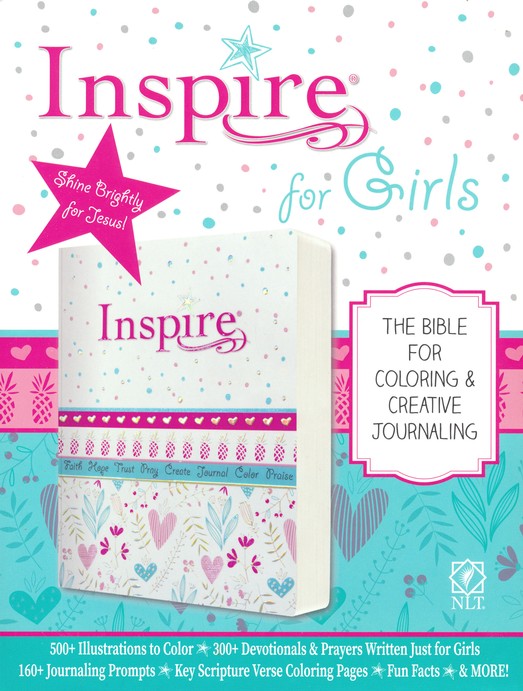 Inspire Bible for Girls NLT Softcover