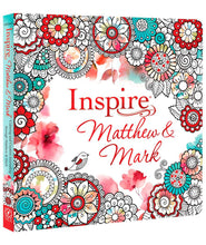 Load image into Gallery viewer, Inspire: Matthew &amp; Mark Coloring &amp; Creative Journaling
