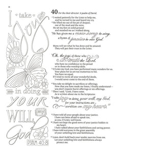 Inspire PRAISE NLT Bible LeatherLike, Purple Garden