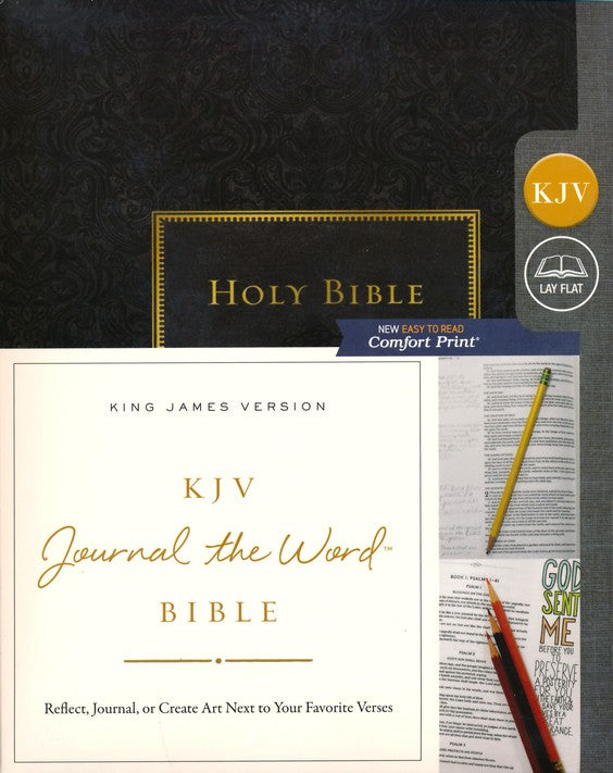 KJV Holy Bible Journal Edition Comfort Print Red Letter Edition