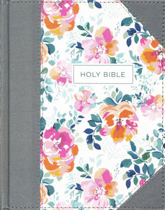 KJV Comfort Print Journal the Word Bible, Cloth over Board, Pink Floral