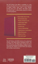 Load image into Gallery viewer, KJV Deluxe Gift Bible--soft leather-look, burgundy
