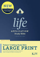 Load image into Gallery viewer, KJV Life Application Study Bible, Third Edition, Large Print
