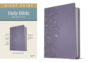 KJV Personal Size Giant Print Bible, Filament Enabled Edition Lavender