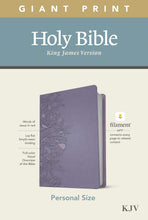 Load image into Gallery viewer, KJV Personal Size Giant Print Bible, Filament Enabled Edition Lavender
