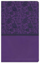 Load image into Gallery viewer, KJV Ultrathin Reference Bible - soft leather-look, purple
