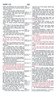 KJV UltraThin Reference Bible, Pink LeatherTouch