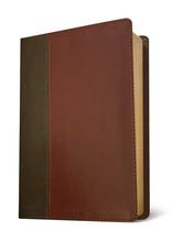 Load image into Gallery viewer, NLT Life Application Study Bible, Third Edition - LeatherLike, Brown/Mahogany, Red Letter
