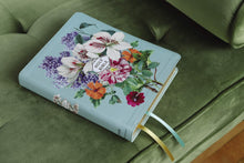 Load image into Gallery viewer, NASB, Artisan Collection Bible, Leathersoft, Sage Floral, Red Letter, 1995 Text, Comfort Print
