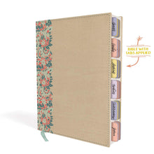 Load image into Gallery viewer, NIV Beautiful Word Bible, Updated Edition: Soft Leather over Hardcover, Gold/Floral
