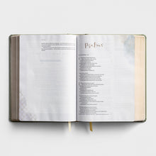 Load image into Gallery viewer, NLT - DaySpring Hope &amp; Encouragement Bible - Seafoam Cloth Over Board
