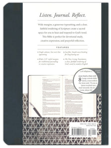 NLT Reflections Bible Hardcover Deluxe, Sketchbook Black