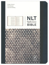 Load image into Gallery viewer, NLT Reflections Bible Hardcover Deluxe, Sketchbook Black
