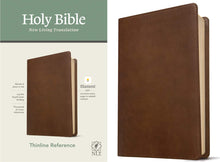 Load image into Gallery viewer, NLT Thinline Reference Holy Bible (Red Letter, LeatherLike, Rustic Brown) Imitation Leather
