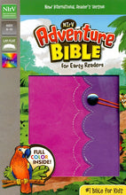 Load image into Gallery viewer, NirV Adventure Bible for Early Readers, Italian Duo-Tone, Elastic Closure, Amethyst/Pink
