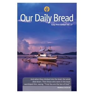 Our Daily Bread Easy Print English Vol. 27 (2021)