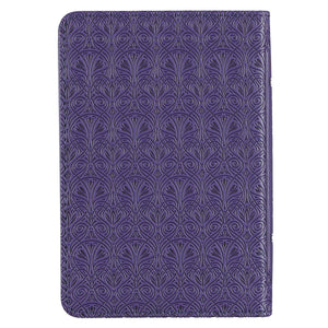 Purple Faux Leather King James Version Pocket Bible - KJV150