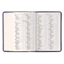 Load image into Gallery viewer, Purple Faux Leather King James Version Pocket Bible - KJV150
