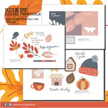 Load image into Gallery viewer, RISE AGAIN - FALL COLLECTION (Digital Printable)

