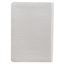 Load image into Gallery viewer, White Faux Leather Compact King James Version Bible - KJV006
