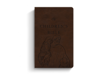 Load image into Gallery viewer, ESV Children&#39;s Bible TruTone®, Brown, Let the Children Come Design
