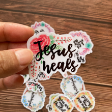 Load image into Gallery viewer, JESUS HEALS Faith Stickers
