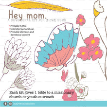 Load image into Gallery viewer, Hey Mom Devotional Kit For Tired Moms
