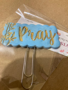 Prayer bookmark