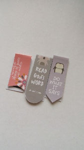Bible Verse magnetic bookmark for Bible & Journal