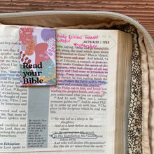 Load image into Gallery viewer, Read Your Bible Magnetic Bookmark
