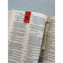 Load image into Gallery viewer, Bible Bookmark - Praises - Verse Psalm
