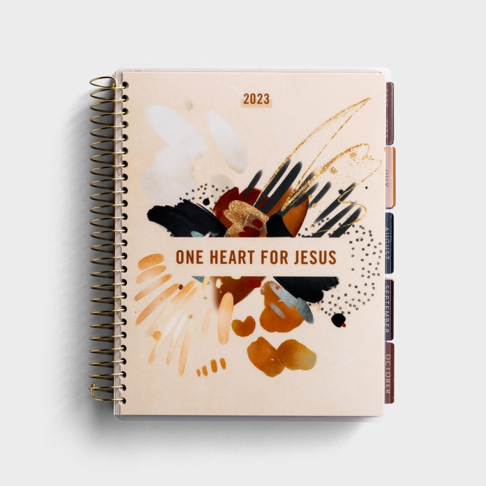 (in)courage - One Heart For Jesus - 2022-2023 18-Month Agenda Planner