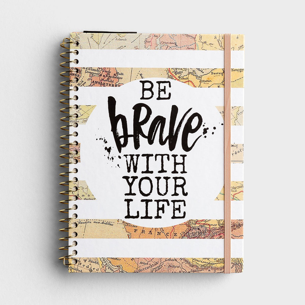Be Brave With Your Life - Undated 12 Month Weekly Monthly Planner (Katygirl)
