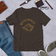 Load image into Gallery viewer, CHRISTIAN SHIRT | GOD OF HILLS AND VALLEYS | FAITH SHIRT | SHIRT FOR CHRISTIANS
